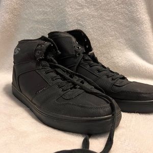 Men’s Black Hi-top Levi’s